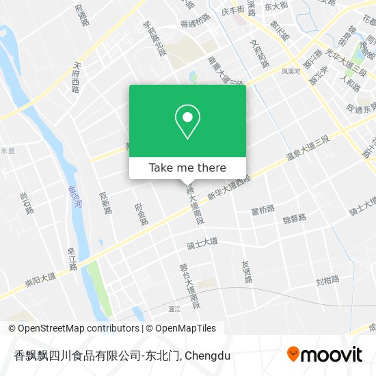 香飘飘四川食品有限公司-东北门 map