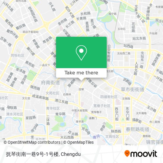 抚琴街南一巷9号-1号楼 map
