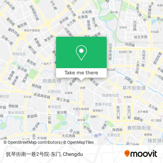抚琴街南一巷2号院-东门 map