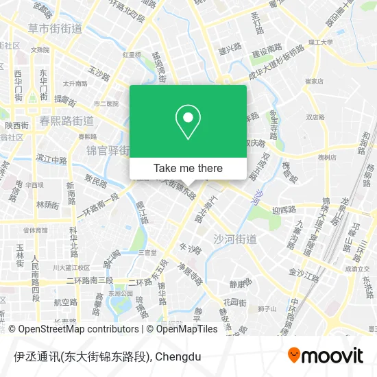 伊丞通讯(东大街锦东路段) map