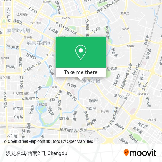 澳龙名城-西南2门 map