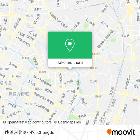 跳蹬河北路小区 map