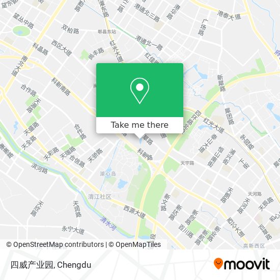 四威产业园 map