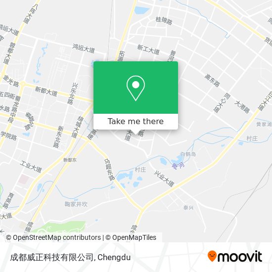 成都威正科技有限公司 map