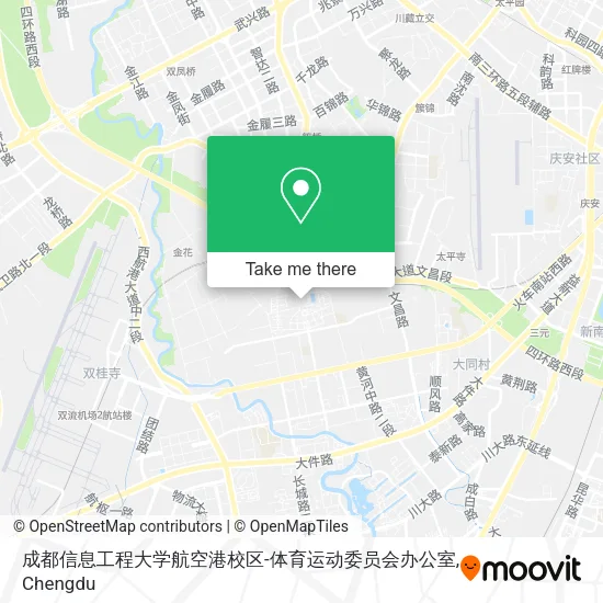 成都信息工程大学航空港校区-体育运动委员会办公室 map