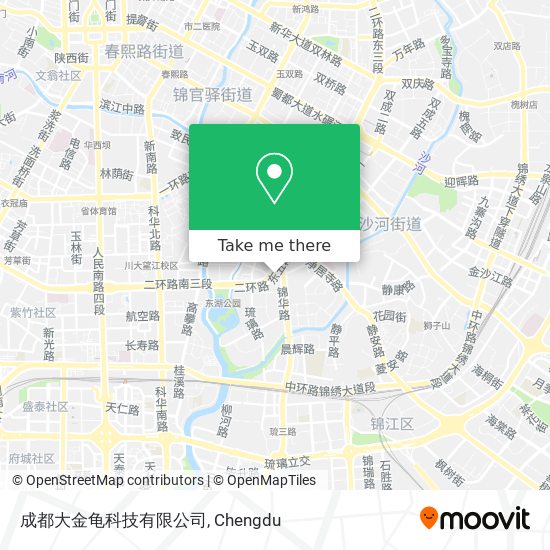 成都大金龟科技有限公司 map