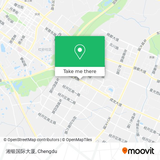 湘银国际大厦 map