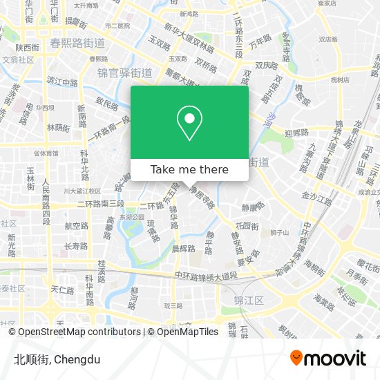 北顺街 map