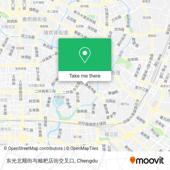 东光北顺街与糍粑店街交叉口 map