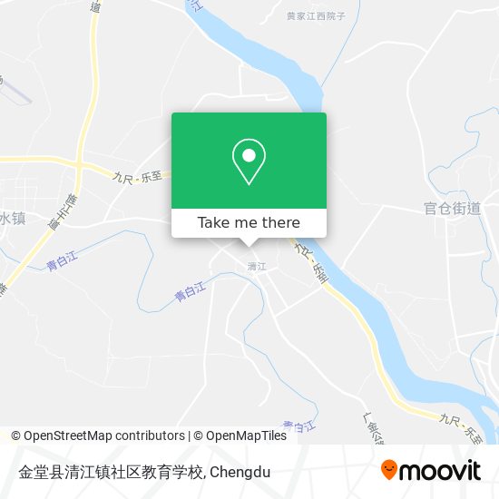 金堂县清江镇社区教育学校 map