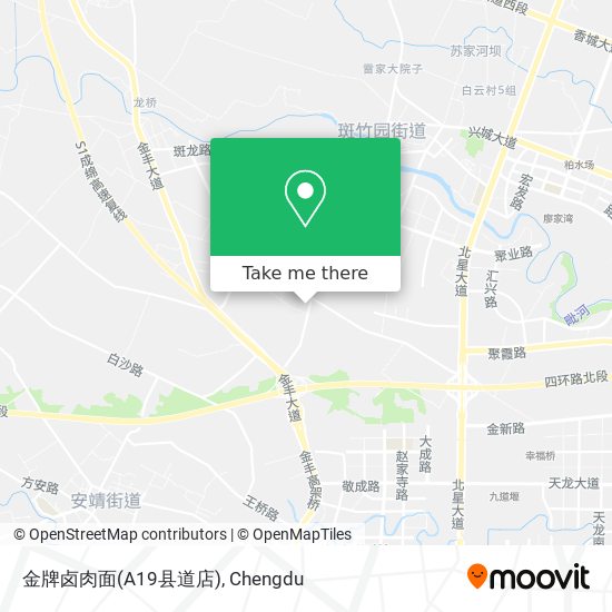 金牌卤肉面(A19县道店) map
