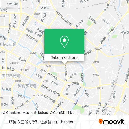 二环路东三段/成华大道(路口) map
