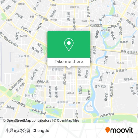 斗鼎记鸡公煲 map
