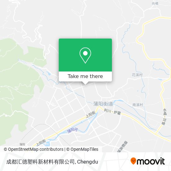 成都汇德塑科新材料有限公司 map