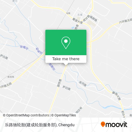 乐路驰轮胎(建成轮胎服务部) map