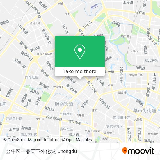 金牛区一品天下外化城 map