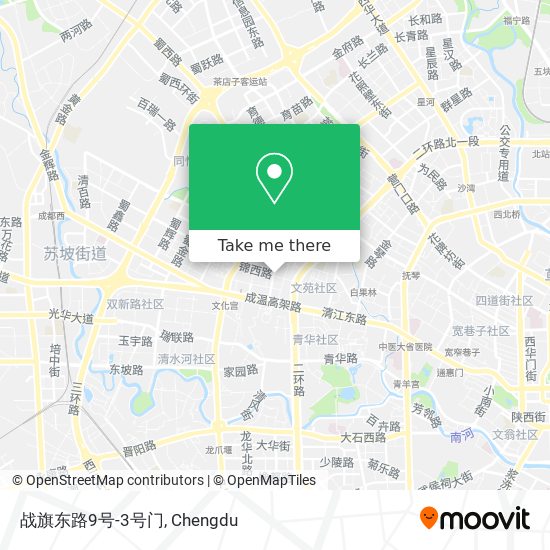 战旗东路9号-3号门 map