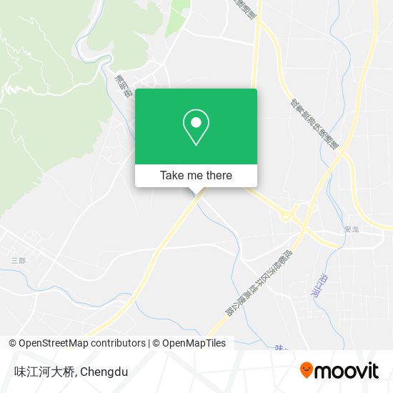 味江河大桥 map