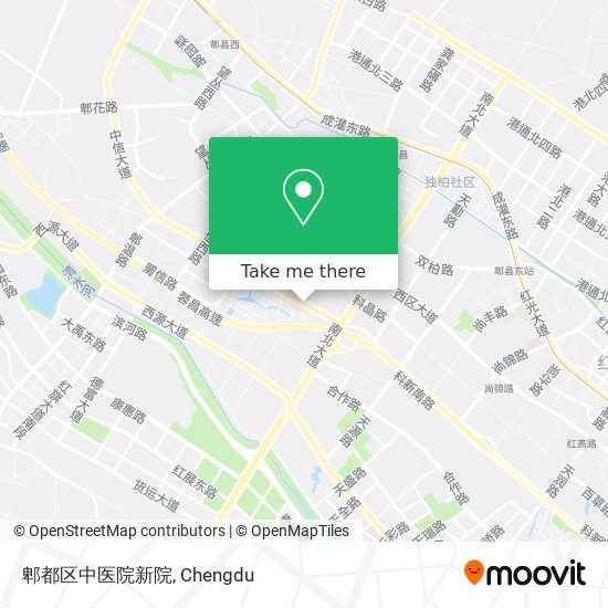 郫都区中医院新院 map