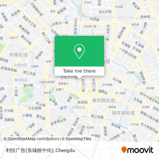 利恒广告(东城根中街) map