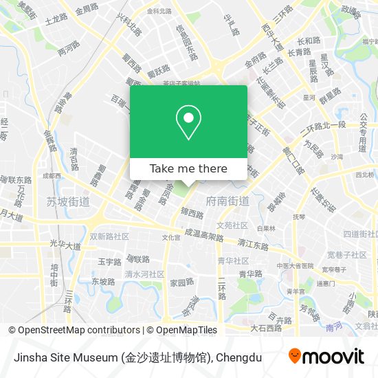 Jinsha Site Museum (金沙遗址博物馆) map