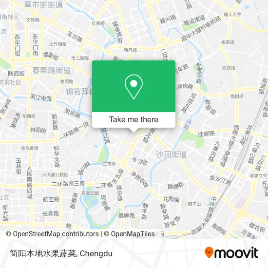 简阳本地水果蔬菜 map