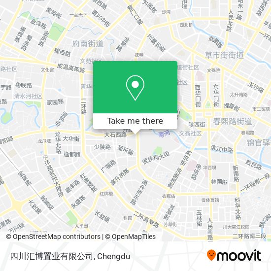 四川汇博置业有限公司 map