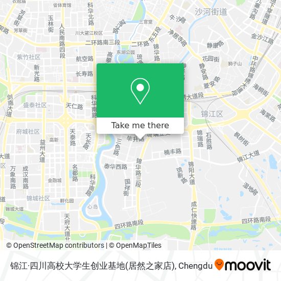 锦江·四川高校大学生创业基地(居然之家店) map