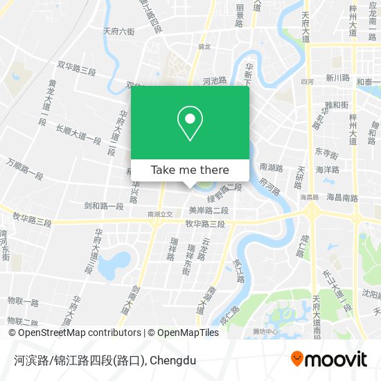 河滨路/锦江路四段(路口) map