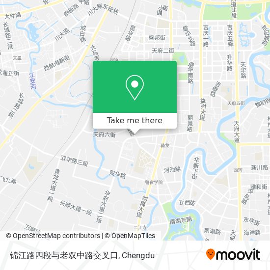 锦江路四段与老双中路交叉口 map