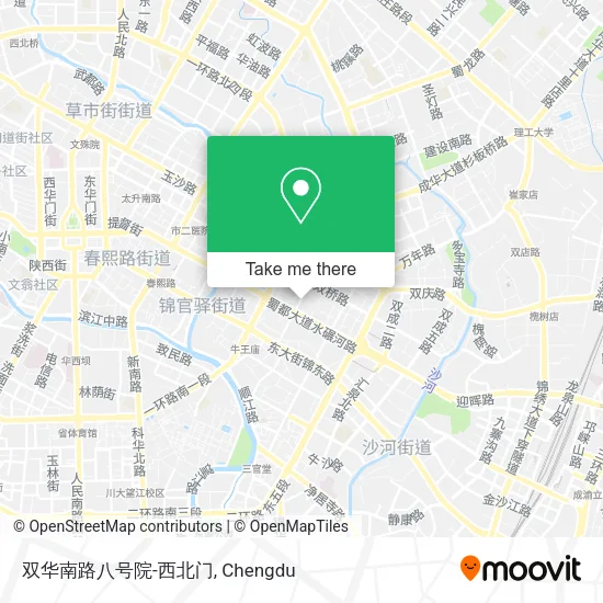 双华南路八号院-西北门 map