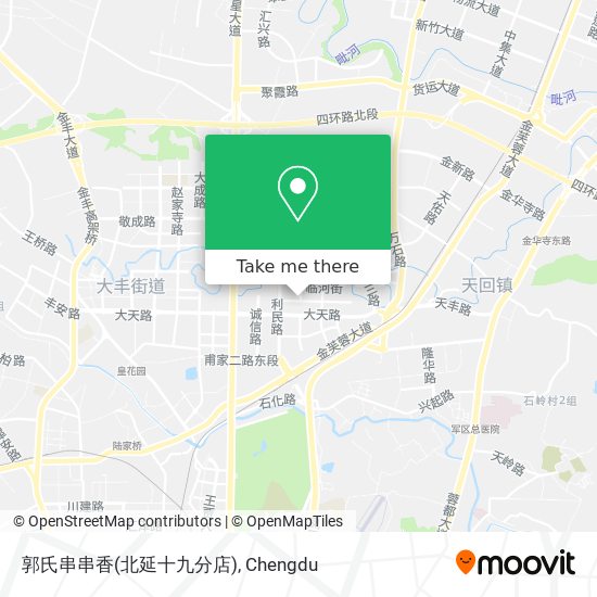 郭氏串串香(北延十九分店) map