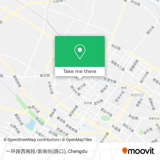 一环路西南段/新南街(路口) map