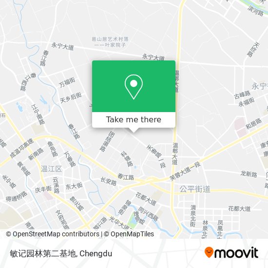敏记园林第二基地 map