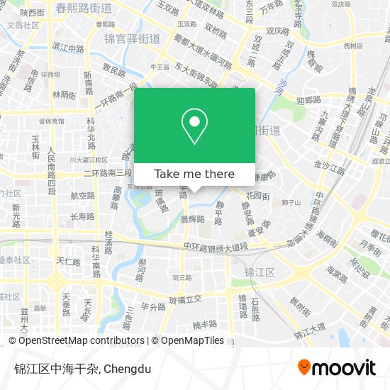 锦江区中海干杂 map