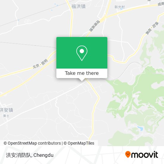 洪安消防队 map