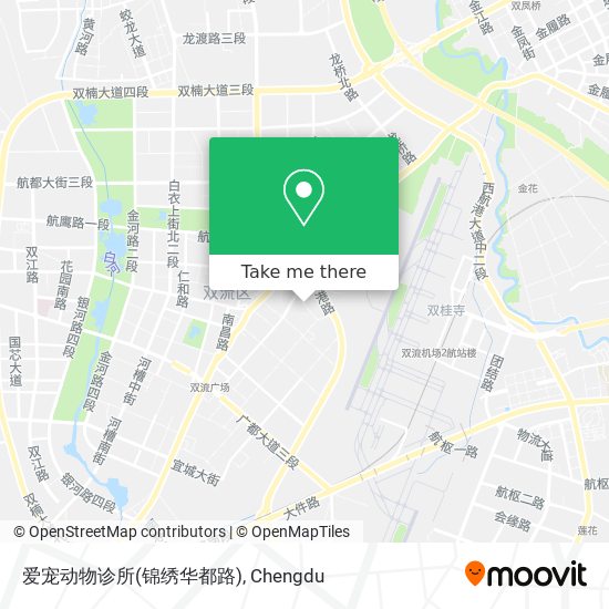 爱宠动物诊所(锦绣华都路) map