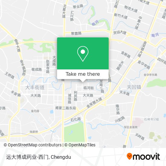 远大博成药业-西门 map