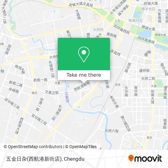 五金日杂(西航港新街店) map