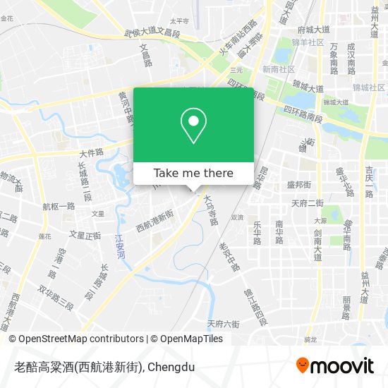 老醅高粱酒(西航港新街) map