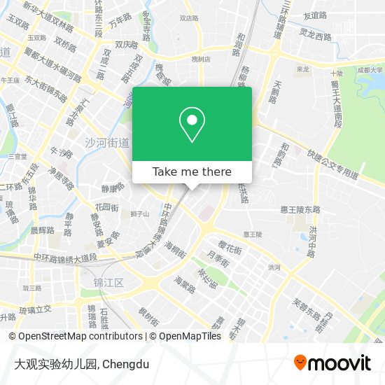 大观实验幼儿园 map
