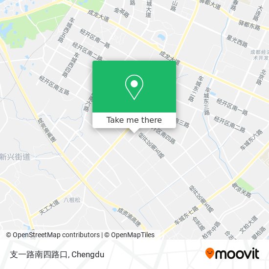 支一路南四路口 map