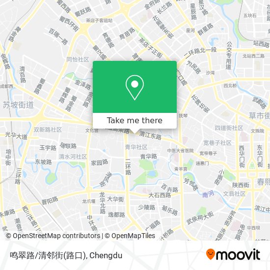 鸣翠路/清邻街(路口) map
