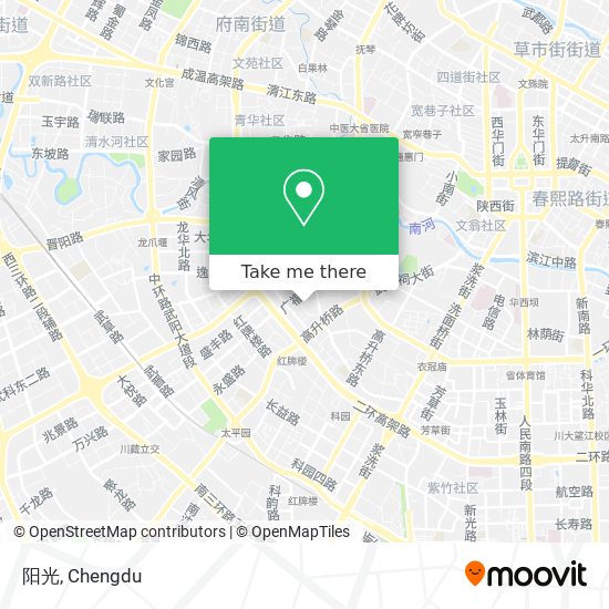 阳光 map