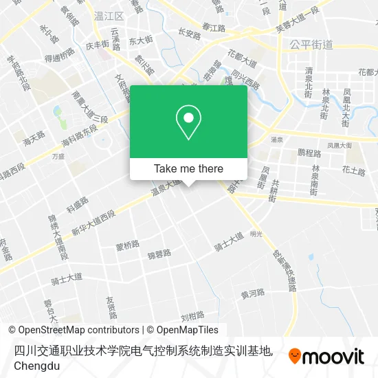四川交通职业技术学院电气控制系统制造实训基地 map