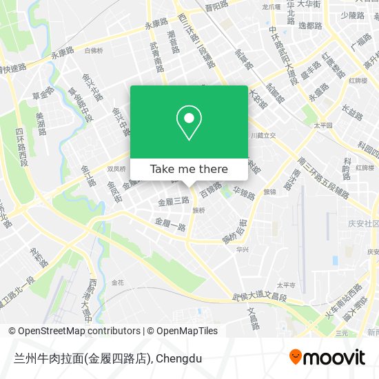 兰州牛肉拉面(金履四路店) map