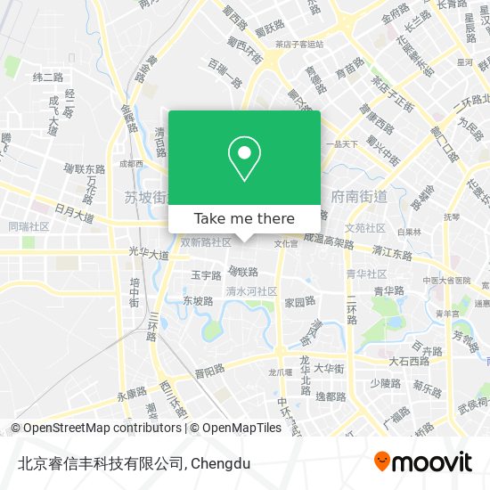 北京睿信丰科技有限公司 map