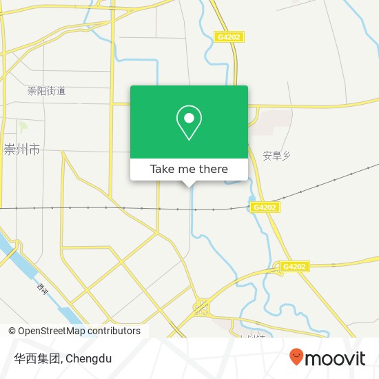 华西集团 map