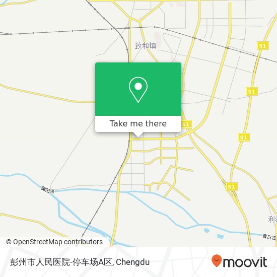 彭州市人民医院-停车场A区 map