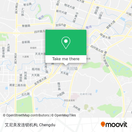 艾尼美发连锁机构 map